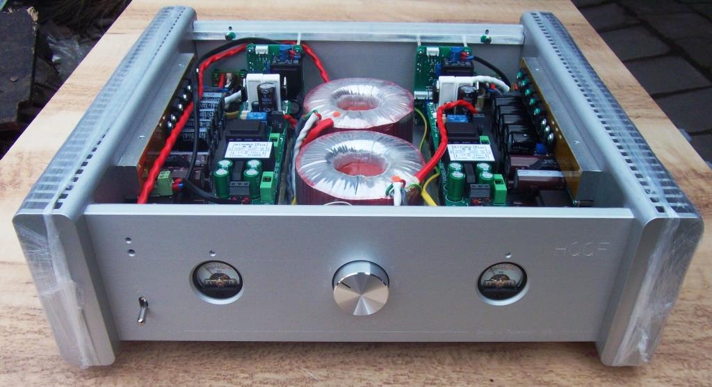 Hi-Fi zesilovač HQQF Topologie Federmann